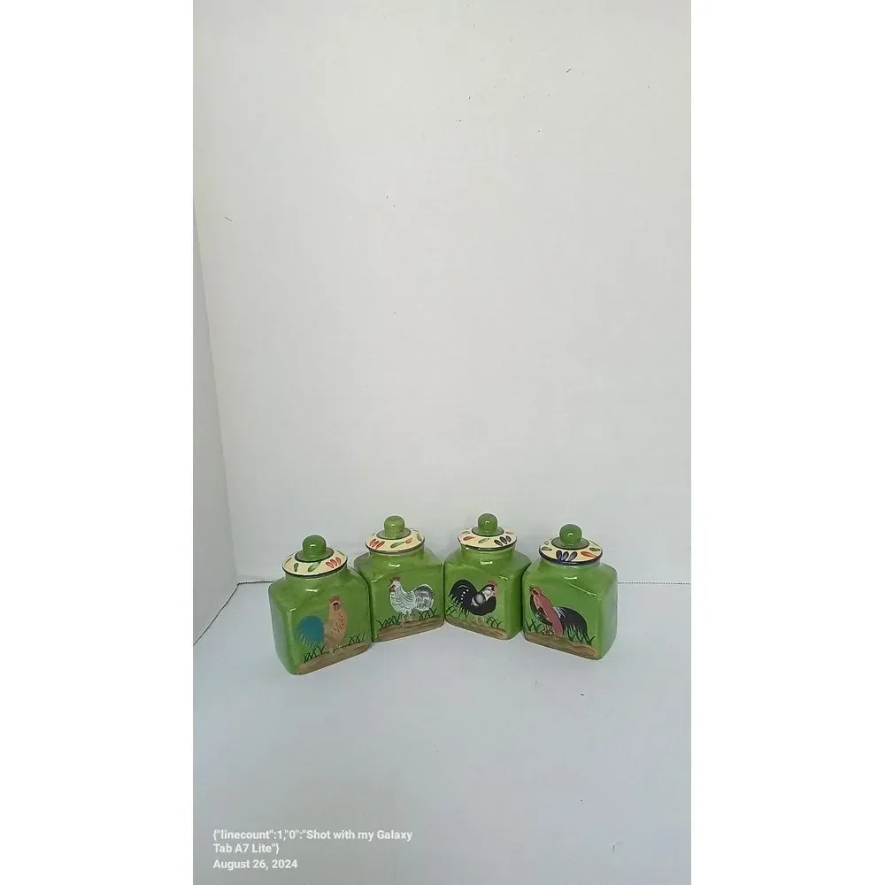 Baum Bro Provence 4pcs Spice Jars